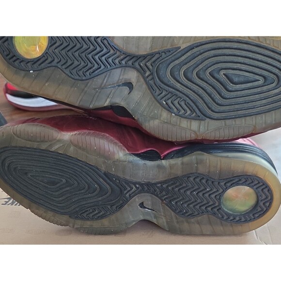 Nike 1/2 Cent Cranberry Red/Black High Top Basketball Shoes Style 344646-600 main image 4